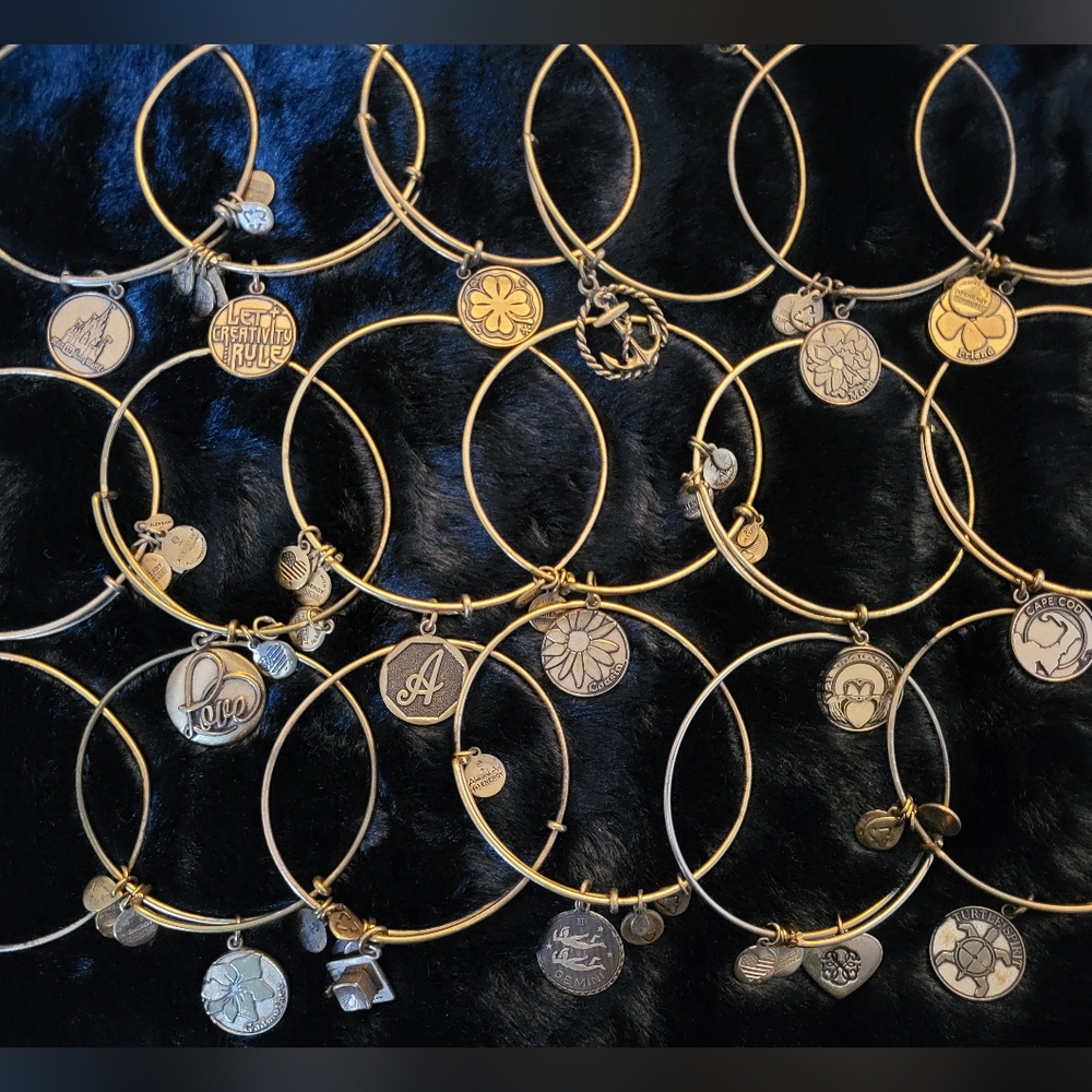 Alex & Ani Bracelets Bundle-18 Assorted - image 1